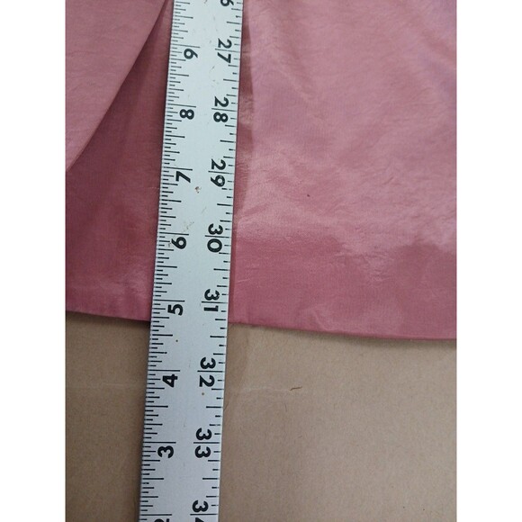 Choosy Sunset Vibes Pink Satin Blazer Mini Dress Size 0 Barbie - Picture 3 of 7